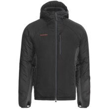 Mammut Stratus Hooded Jacket - Insulated (For Men) in Black/Graphite - Closeouts