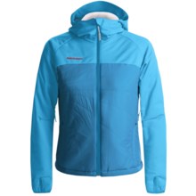 Mammut Stratus Hybrid Jacket - Soft Shell (For Women) in Cyan - Closeouts
