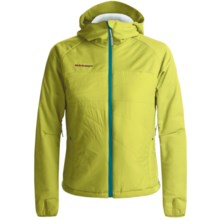 Mammut Stratus Hybrid Jacket - Soft Shell (For Women) in Lime - Closeouts