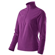 Mammut Yukon Pullover - Fleece, Zip Neck (For Women) in Plum - Closeouts