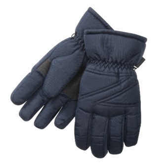 Manzella Ski Gloves - Waterproof  (For Men) in Navy