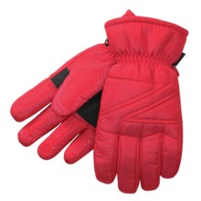 Manzella Ski Gloves - Waterproof  (For Men) in Red - Closeouts