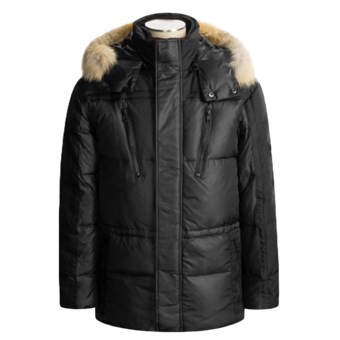 Marc New York by Andrew Marc Hudson Parka - Coyote Fur, Duck Down (For Men)