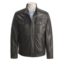 Marc New York by Andrew Marc John Jacket - Smooth Lamb, Insulated (For Men) in Black - Closeouts