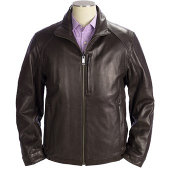Marc New York by Andrew Marc Lewis Jacket - Lamb Leather, Insulated (For Men) in Brown
