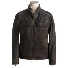 Marc New York by Andrew Marc Sawyer Jacket - Leather (For Men) in Dark Brown - Closeouts