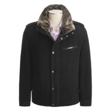 Marc New York by Andrew Marc Warner Jacket - Plush Wool (For Men) in Black - Closeouts