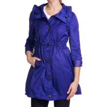Marc New York Lindsey Light Rain Coat (For Women) in Indigo - Closeouts