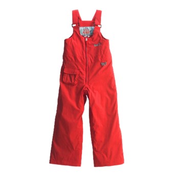 Marker All Day Bib Pants - Insulated (For Toddlers) in Red