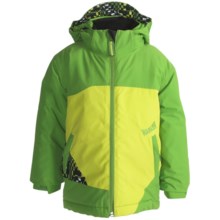 Marker B. Crown Jacket - Insulated (For Little Boys) in Green/Bamboo - Closeouts