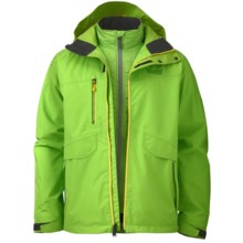 Marker Biosphere Gore-Tex® Jacket - Waterproof, 3-in-1 (For Men) in Flash Green - Closeouts