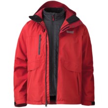 Marker Biosphere Gore-Tex® Jacket - Waterproof, 3-in-1 (For Men) in Red - Closeouts