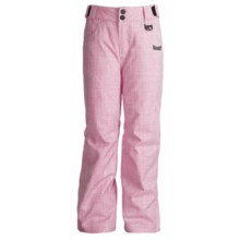 Marker Cupid Snow Pants - Insulated (For Girls) in Hot Pink/White - Closeouts