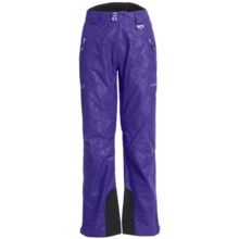 Marker Eclipse Embossed Gore-Tex® Ski Pants - Waterproof, Insulated (For Women) in Violet - Closeouts