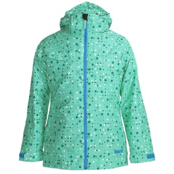 Marker Empress Jacket - Insulated (For Girls) in Aqua