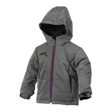 Marker Escapade Jacket - Insulated (For Little Girls) in Graphite - Closeouts