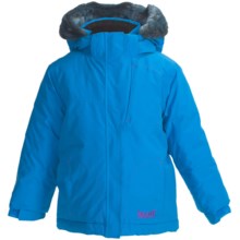 Marker Jasmine Jacket - Insulated (Little Girls) in Cadet - Closeouts