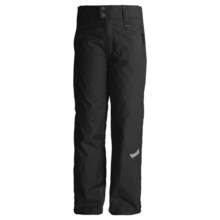 Marker Jr. B. Pop Side-Zip Snow Pants - Insulated (For Boys) in Black - Closeouts