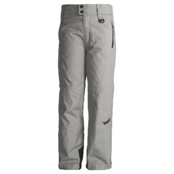 Marker Jr. B. Pop Side-Zip Snow Pants - Insulated (For Boys) in Grey
