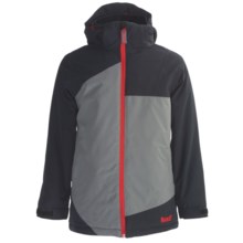Marker Jr. B. Spade Ski Jacket (For Boys) in Black/Graphite - Closeouts