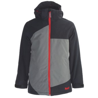 Marker Jr. B. Spade Ski Jacket (For Boys) in Black/Graphite