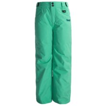 Marker Jr. G. Countess Ski Pants - Insulated (For Girls) in Aqua - Closeouts