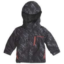 Marker Prince Ski Jacket - Insulated (For Little Boys) in Black - Closeouts