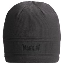 Marker Skull Beanie Hat (For Men and Women) in Grey - Closeouts