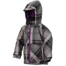 Marker Starlight Jacket - Insulated (For Little Girls) in Black/Graphite - Closeouts