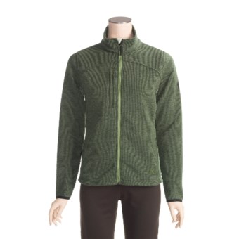 Marker Storm Fleece Jacket (For Women) in Fern