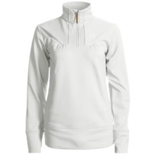 Marker USA Icon Zip Turtleneck - Stretch Fleece, Long Sleeve (For Women) in Snow White - Closeouts