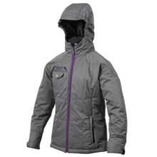 Marker USA Moonstone Jacket - Insulated (For Girls) in Graphite - Closeouts