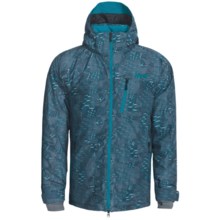 Marker Vertigo Print Ski Jacket - Waterproof, Insulated (For Men) in Blue - Closeouts