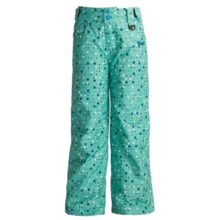 Marker Vixen Pants - Insulated (For Girls) in Aqua - Closeouts