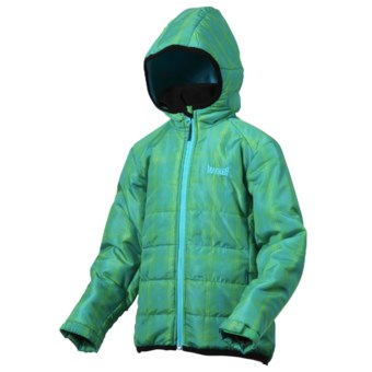 Marker Whirl Quilted Jacket - Insulated (For Girls)