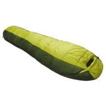 Marmot 30°F Mystic Sleeping Bag - Synthetic, Long Mummy in Cash / Dark Cedar - Closeouts
