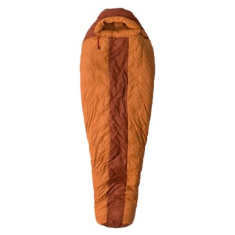 Marmot  5°F Snowcrest Sleeping Bag - 600 Fill Power Down, Mummy, Long in Bonfire/Sauce