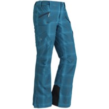 Marmot Backstage Ski Pants - Waterproof, Insulated (For Women) in Blue Ink - Closeouts