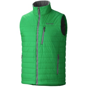 Marmot Caldera Vest - Insulated (For Men) in Dark Fern