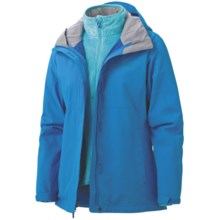 Marmot Cosset Component Jacket - Waterproof, 3-in-1 (For Women) in Tahoe Blue - Closeouts