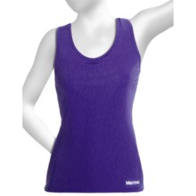 Marmot Crest Tank Top - Built-In Shelf Bra (For Women) in Valor Purple Air - Closeouts