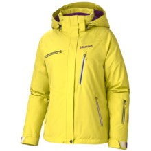 Marmot Dawn Patrol Gore-Tex® Ski Jacket - Waterproof, Insulated (For Women) in Acid Yellow - Closeouts