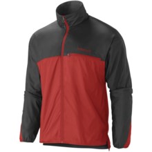 Marmot DriClime® Windshirt Jacket - Lightweight (For Men) in Fire/Black - Closeouts