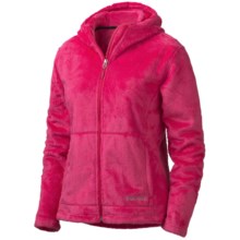 Marmot Flair Hooded Fleece Jacket (For Women) in Bright Rose - Closeouts