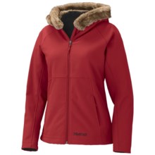 Marmot Furlong Soft Shell Jacket (For Women) in Dark Red - Closeouts