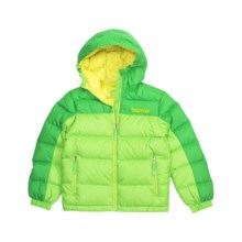 Marmot Guides Down Jacket - 650 Fill Power(For Girls) in Vibrant Green/Greenlight - Closeouts
