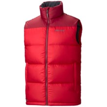 Marmot Guides Down Vest - 600 Fill Power (For Men) in Team Red/Brick - Closeouts