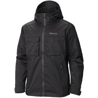 Marmot Hard Charger MemBrain® Jacket - Waterproof (For Men) in Black