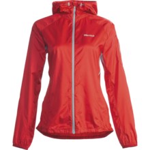 Marmot Ion Wind Hoodie Jacket (For Women) in Cardinal - Closeouts
