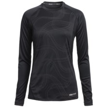 Marmot Jennifer Shirt - UPF 50, Long Sleeve (For Women) in Black Air - Closeouts